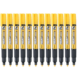 Marker PENTEL MMP20 (OPAKOWANIE 12) olejowy - żółty