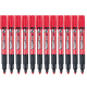 Marker PENTEL MMP20 (OPAKOWANIE 12) olejowy - czerwony