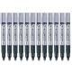 Marker PENTEL MMP20 (OPAKOWANIE 12) olejowy - srebrny