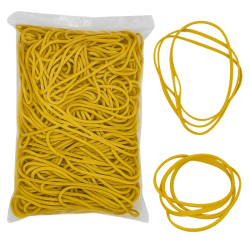 Gumki krzyżowe 160 x 1,5mm op.1kg - żółte-270351