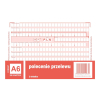 Druk DOTTS polecenie przelewu A6 80 kartek (1+1) 10-449-5M