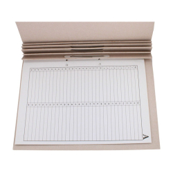 Akta osobowe KIEL-TECH A4 ABCDE kartonowe 350g OPAK.50-276297