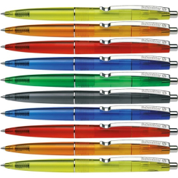 Długopis SCHNEIDER K20 ICY, M, 10 szt. blister, mix kolorów-276694