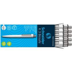 Długopis SCHNEIDER K3, Biosafe, M, czarny-276797