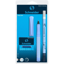 Długopis żelowy SCHNEIDER Easy Set, wymazywacz, 6 nabojów, blister, mix kolorów-276952
