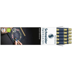 Długopis żelowy SCHNEIDER Paint-It 050, metaliczne 0,4 mm, złoty metalik-276973