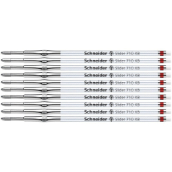 Wkład do długopisu SCHNEIDER 710, XB, czerwony-277426
