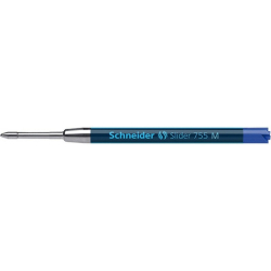Wkład Slider 755 do długopisu SCHNEIDER , M, format G2, niebieski