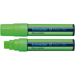 Marker SCHNEIDER kredowy 260 5-15mm jasnozielony