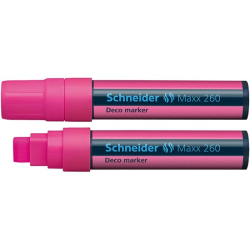 Marker SCHNEIDER kredowy 260 5-15mm różowy
