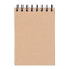 Kołonotatnik OFFICE PRODUCTS A6 craft w linie 80 kart. 80gsm - brązowy