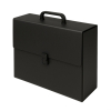 Teczka z rączką DELFIN MAXI 10cm - czarna Teczka z rączką DELFIN MAXI 10cm - czarna