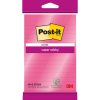Karteczki samoprzylepne POST-IT Super Sticky XXL w linię, 101x152mm, 45 kart., różowe