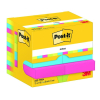 Karteczki samoprzylepne POST-IT ENERGETIC, 38x51mm, 12x100 kart.