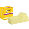 Karteczki samoprzylepne POST-IT Super Sticky 655-S, 127x76mm, 12x90 kartek, jaskrawo żółte