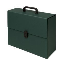Teczka z rączką DELFIN MAXI 10cm - zielona