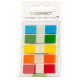 Zakładki indeksujące Q-CONNECT PP 12x45mm 100 kart. zawieszka mix kolorów
