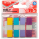 Zakładki indeksujące OFFICE PRODUCTS PP 12x43mm 4x35 kart.  mix kolorów pastel