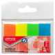 Zakładki indeksujące OFFICE PRODUCTS PP 20x50mm 4x40 kart.  mix kolorów neon