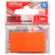 Zakładki indeksujące OFFICE PRODUCTS PP 25x43mm 1x50 kart.  pomarańczowe