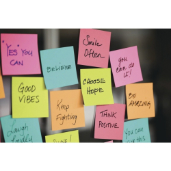Karteczki samoprzylepne POST-IT ENERGETIC, 76x76mm, 6x100 kart.-282062