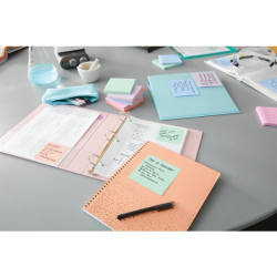 Karteczki samoprzylepne POST-IT ekologiczne NATURE pastelowe 76x76mm 6x100 kart.-282584