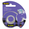 Taśma biurowa SCOTCH Gift Wrap 19mm x 7,5m do pakowania prezentów na podajniku transparentna