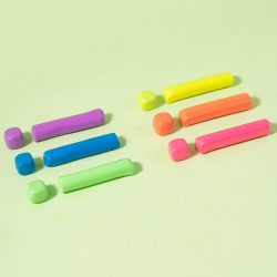 Plastelina DELI fluorescencyjne kolory  EH713 6 kolorów-283611