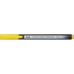 Cienkopis PENTEL POINTLINER Colour S40 - żółty-284560