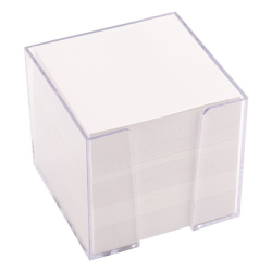 Karteczki D.RECT kostka nieklejona w pudełku 85x85x80 - biała-284603
