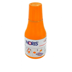 Tusz do pieczątek NORIS UV 117 Fluo - pomarańczowy ciemny