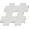 Znak 3D mały 12 cm „#”  AC788 C, Decopatch