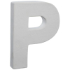 Litera 3D mała 12cm "P" AC745 C, Decopatch