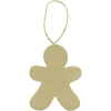 Piernikowy ludzik do zawieszania 8,5 x 6,5 x 1 cm NO039 C, Decopatch