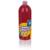 Farba plakatowa szkolna ASTRA butelka 1000ml. - czerwona ciemna