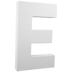 Litera 3D duża 20cm „E” AC704 C, Decopatch