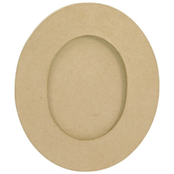 Ramka owalna S 19,5 x 16,5 x 0,8 cm CD028C, Decopatch