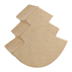 Choinka "bujana"  mała 12 x 12 x 5 cm. NO036 C, Decopatch
