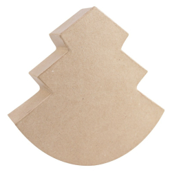 Choinka "bujana"  średnia 20 x 19,5 x 5 cm. NO037 C, Decopatch