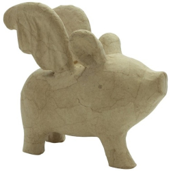 Figura „Latająca świnia” 15 x 13.5 x 7 cm SA218C, Decopatch