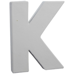 Litera 3D mała 12cm "K" AC740 C, Decopatch