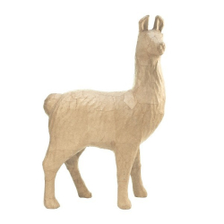 Figura Lama średnia 14,5 x 5 x 22 cm SA182 C, Decopatch