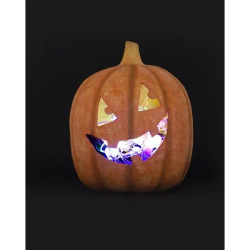 Dynia Lampion Halloween 28 x 28 x 30 cm z masy papierowej LA028C, Decopatch-289270