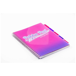 Kołonotatnik PUKKA PAD Project Book Fusion A4 kratka różowy-292464