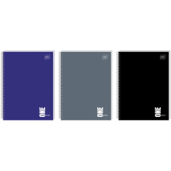 Kołonotatnik INTERDRUK ONE COLOR A4 100 kartek - kratka