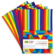 Piankowe arkusze HAPPY COLOR A4 op.5 - rainbow paski