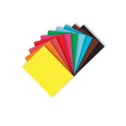 Blok zeszyt do wycinanek HAPPY COLOR A5 100g. 10 arkuszy-293000