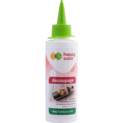 Klej HAPPY COLOR do Decoupage w butelce 100g.