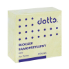 Karteczki samoprzylepne DOTTS kostka 75x75mm 400 karteczek - żółte