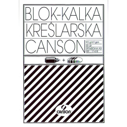 Kalka techniczna kreślarska CANSON A3 90/95g 100 arkuszy - folia